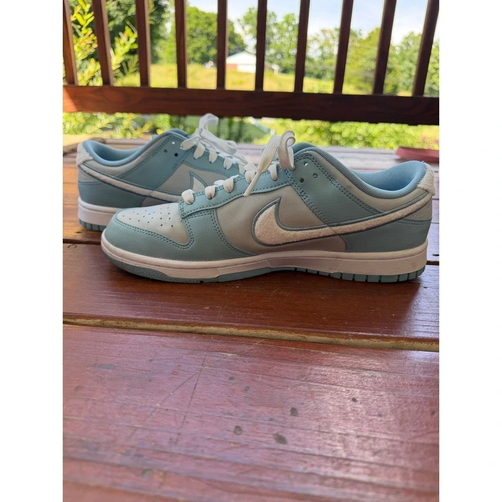 Nike Dunk Low Year of the Rabbit Light Blue Sail Chenille FD4203-161 Men Size 11